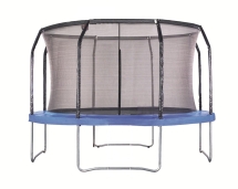 Батут Perfetto Sport 10 с защитной сеткой диаметр 3 м
