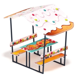 Столик детский с навесом (пряник) - МФ 31.01.08-06, фото 3