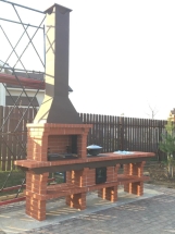 Печь Аристократ 7142 Прямоугольный кирпич красный с коричневым Печь Аристократ 7142 Прямоугольный кирпич красный с коричневым