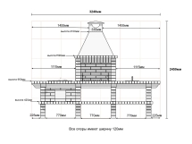 Печь Аристократ 7142 Прямоугольный кирпич красный с коричневым Печь Аристократ 7142 Прямоугольный кирпич красный с коричневым