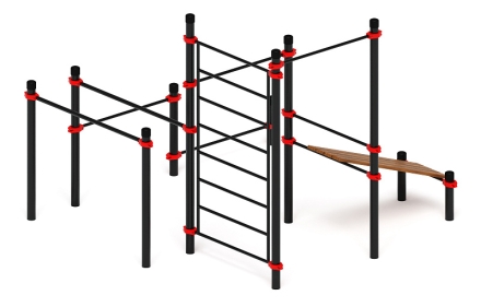 Воркаут 89 красный ВТ 11.21-01, фото 4