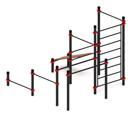 Воркаут 89 красный ВТ 11.21-01, фото 3