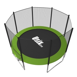 Каркасный батут Unix Line 8ft Simple (outside) диаметр 244 см с защитной сеткой, фото 2