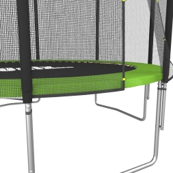 Каркасный батут Unix Line 8ft Simple (outside) диаметр 244 см с защитной сеткой, фото 5