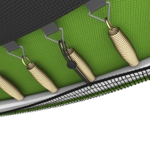 Каркасный батут Unix Line 8ft Simple (outside) диаметр 244 см с защитной сеткой Каркасный батут Unix Line 8ft Simple (outside) диаметр 244 см с защитной сеткой