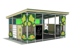 Теневой навес 6,8 х 4,8 тип 3 для улицы Теневой навес 6,8 х 4,8 тип 3 для улицы