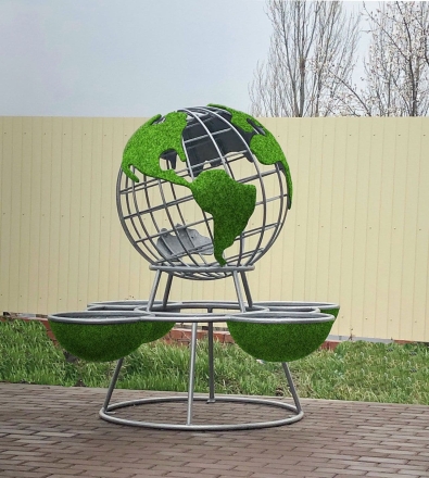 Топиари цветочница &quot;Зеленая планета&quot;, фото 1