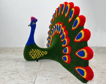 Топиари павлин Веерный - газон Eco, фото 3