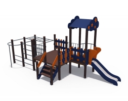 Игровой комплекс для детей на дачу Созвездие Н-750, фото 1