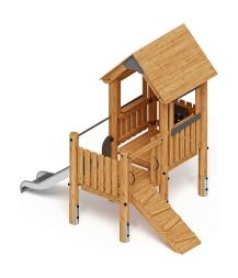 Игровой комплекс (лиственница) ДИК 1.24.01-Л.И1, фото 2