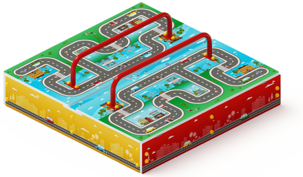 Песочница с крышкой средняя (Игра) - ИО 5.01.11-02, фото 6