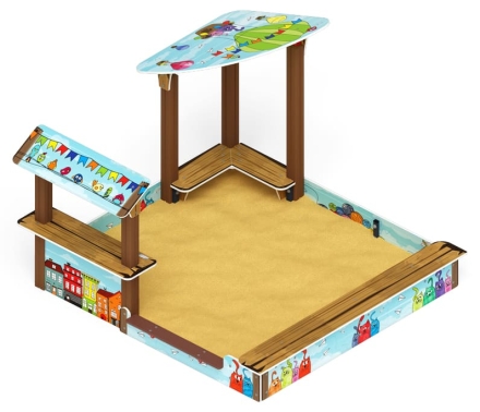 Песочный дворик (Коты) - ИО 6.01.01-03, фото 3