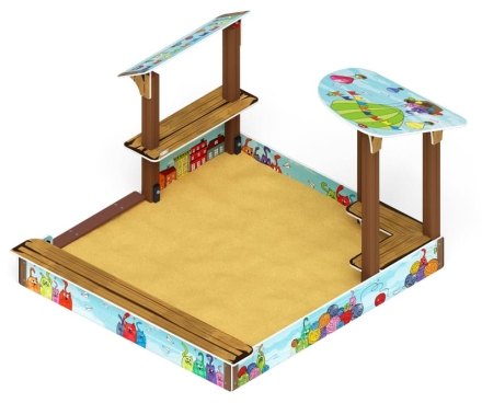 Песочный дворик (Коты) - ИО 6.01.01-03, фото 2