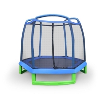 Батут Perfetto Sport 7 с защитной сеткой диаметр 2,1 м