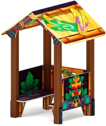 Домик малый 3 (майя) МФ 10.01.03-03, фото 4