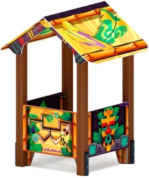 Домик малый 3 (майя) МФ 10.01.03-03, фото 2