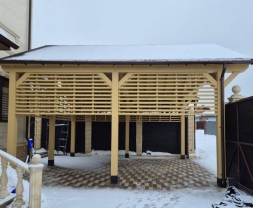 Навес для машин ГРИМСТАД Несущий каркас, фото 2