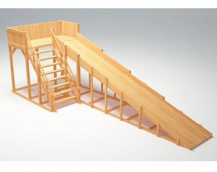 Зимняя деревянная горка “Зима wood”-6, фото 1