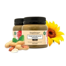 Арахисовая паста со стевией и протеином подсолнечника, в пластике, 250г Арахисовая паста со стевией и протеином подсолнечника, в пластике, 250г