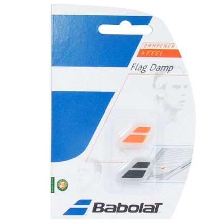 Виброгаситель BABOLAT Flag Damp (ЧЕРНЫЙ), черно-оранжевый, фото 1