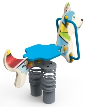 Качели на пружине «Хаски», паттерн "Фэнтази" КЧ034.02 Качели на пружине «Хаски», паттерн "Фэнтази" КЧ034.02