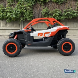 Электромобиль Багги BRP Can-Am Maverick DK-CA001 оранжевый, фото 6