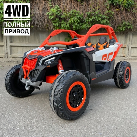 Электромобиль Багги BRP Can-Am Maverick DK-CA001 оранжевый, фото 1