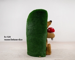 Топиари ежик Лори, H=160 см, газон Eco + Deluxe, фото 6