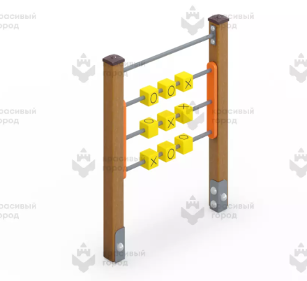 Крестики нолики на столбах, фото 1