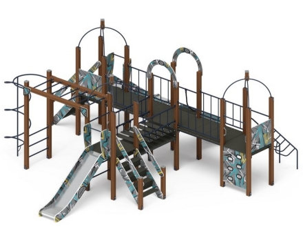 Детская игровая площадка Навина Н 1200 ДИК 2.09.07-01, фото 1