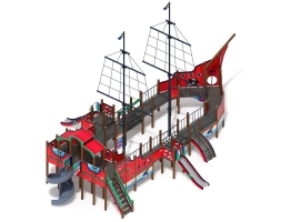 Детская игровая площадка Флагман (Мульт) (винтовой скат) ДИК 2.03.3.03-10, фото 3