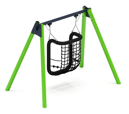 Качели М1 (зеленый) - ИО 11.М.08.01-02, фото 4
