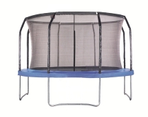Батут Perfetto Sport 8 с защитной сеткой диаметр 2,4 м