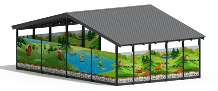 Теневой навес (В гостях у сказки) - МФ 70.8.5-12, фото 2