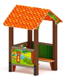 Домик малый 3 (Полянка) МФ 10.01.03-04, фото 1