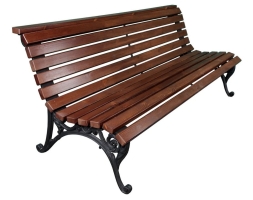 Скамейка Алушта, Лиственница 1,8 м, фото 5