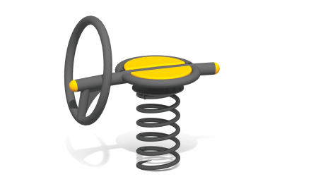 Качалка на пружине За рулем КБ-91 для игровой площадки, фото 1