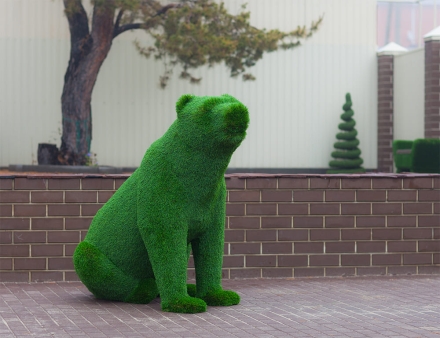 Топиари &quot;Медведь сидит&quot;, фото 1