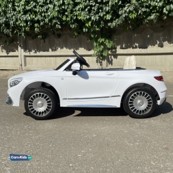 Электромобиль Mercedes-Benz Maybach S650 ZB188 Cabriolet белый, фото 2