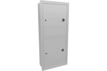 Шкаф пожарный Балтика-01 встроенный ШП-К-320-21 ВЗБ (2ПК) ЗМ 1300x540x230 белый 016-4312