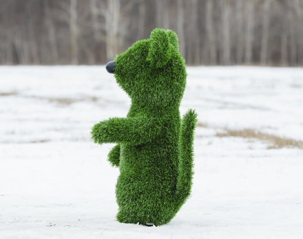 Топиари мышка Пипа - газон Eco, фото 3