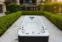 Плавательный СПА бассейн с противотоком Bigeer Темпо 585x225x142 см Плавательный СПА бассейн с противотоком Bigeer Темпо 585x225x142 см