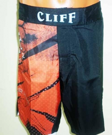 Шорты ММА ULI-8083 черно-красные, р.2XL, фото 1