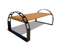 Парковая скамейка Арка, Сосна 1,8 м Парковая скамейка Арка, Сосна 1,8 м