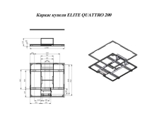 Купель ELITE QUATTRO 200 (термоберёза)
