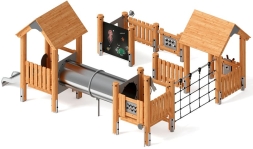 Игровой комплекс (лиственница) ДИК 1.24.02-Л.И1, фото 1