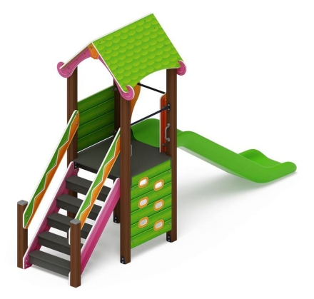 Лукоморье - ДИК 2.25.01-01 - Игровой комплекс H=1200, фото 3