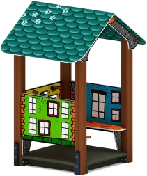 Домик малый 4 (город) МФ 10.01.04-01, фото 1