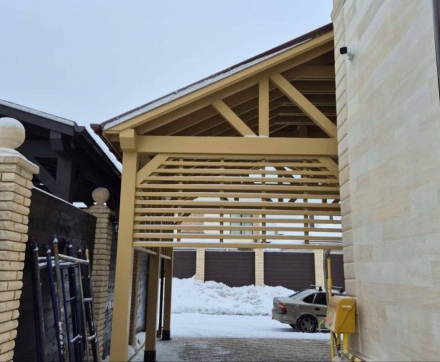 Навес для машин ГРИМСТАД Премиум комплектация, фото 3