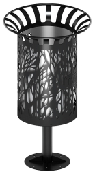 Урна (с баком) (под анкера) МФ 50.04.01-02.А.Логотип, фото 1